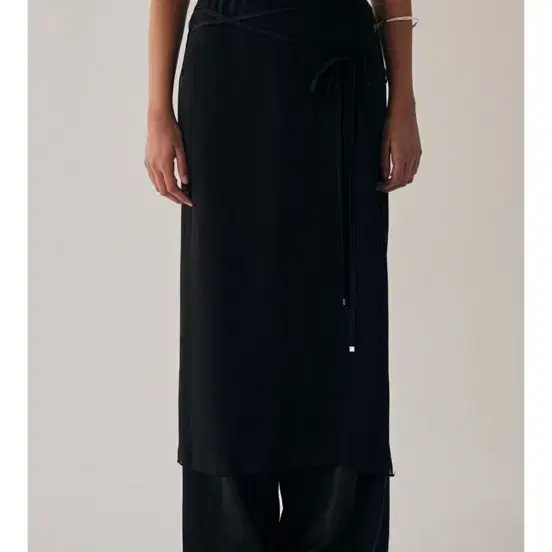 Trimming Bird See-through Strap Wrap Pants #트밍 on Bunjang