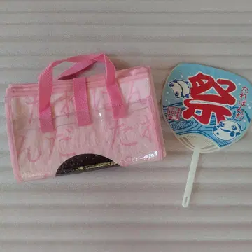 타레판다 레저 시트 부채 복숭아 세트