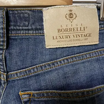 LUIGI BORRELLI 스트레이트 데님 LUXURY VINTAGE