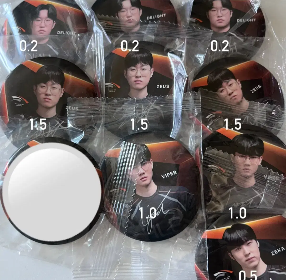 lck cup hle 한화생명 직관 리워드 핀뱃지 핀버튼