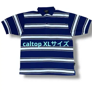 칼탑 보더 피케 셔츠 XL caltop 치카노 로우 라이더