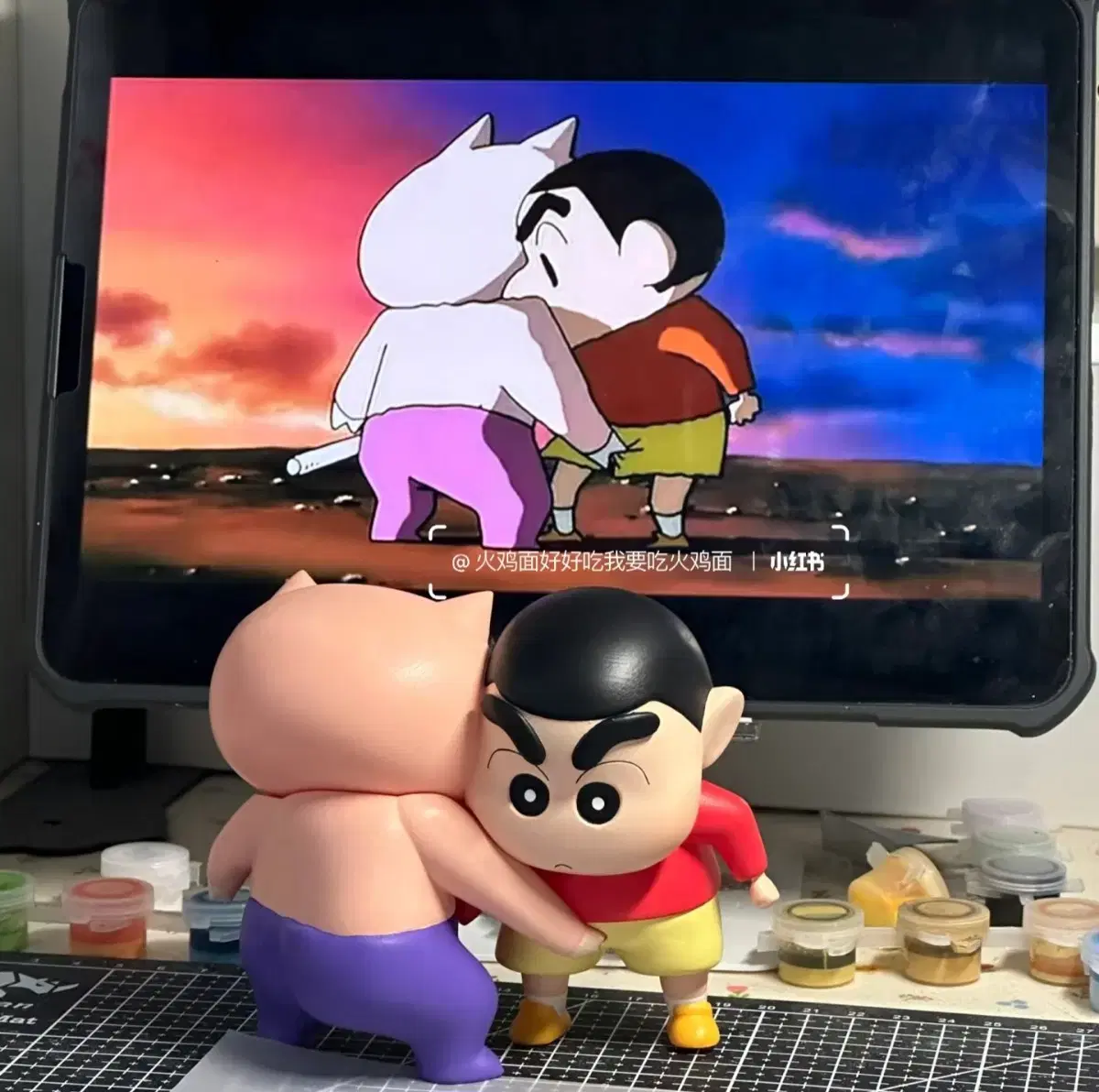 <주문제작>짱구는 못말려 부리부리&짱구 피규어 세트