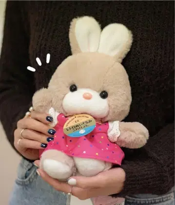 요시토쿠 레트로 컬렉션 봉제 인형 캔디 토끼