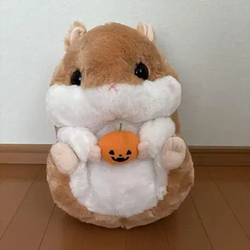 햄스터 봉제 인형 코로하무 콜론 오렌지 호박 포함