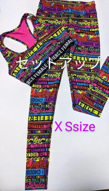 ZUMBA 새상품급 XS 사이즈 셋업