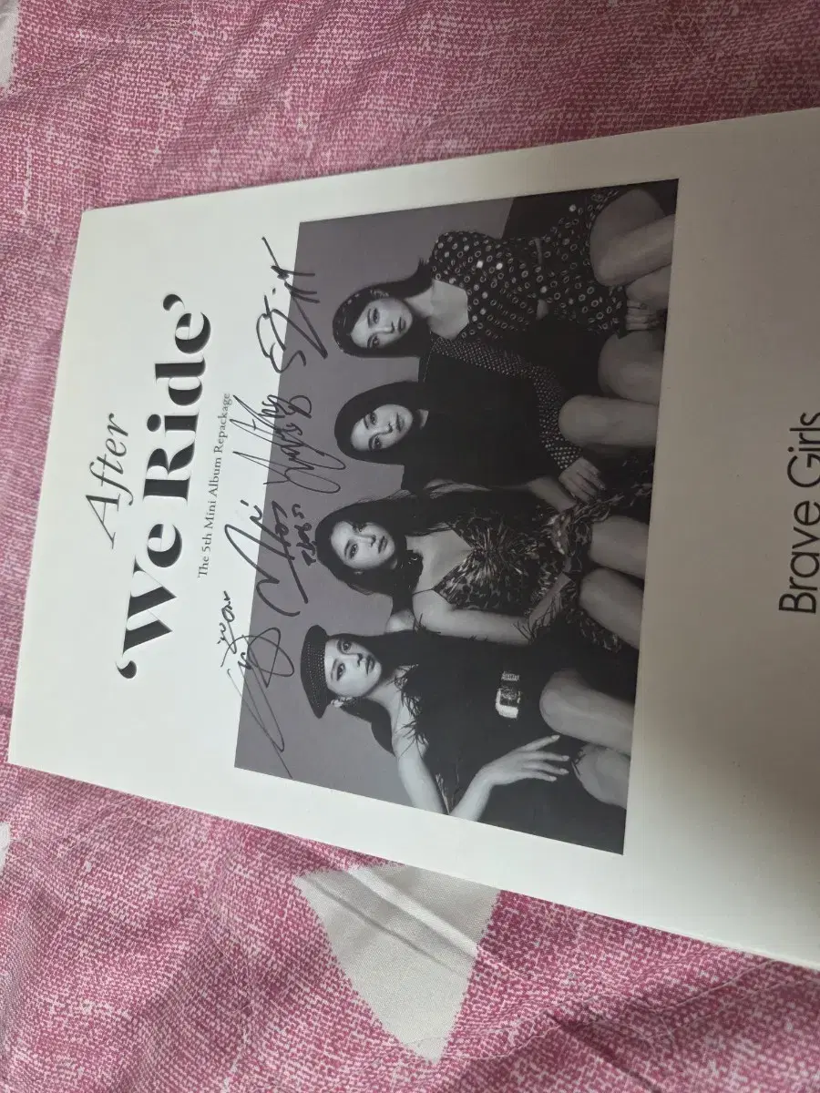 bravegirls signed album (not for sale)