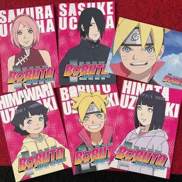 BORUTO 나루토 레스토랑 엽서