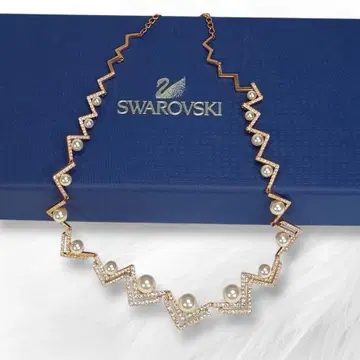 스와로브스키 SWAROVSKI 목걸이 크리스탈 펄 주얼리