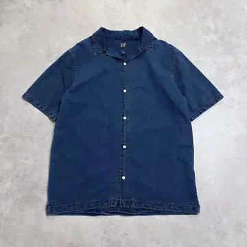 GAP 시어서커 오픈 컬러 셔츠