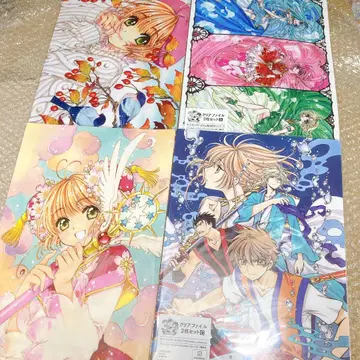 CLAMP 30주년 클리어 파일 2장 세트 B C