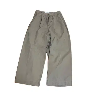 OHOTORO 와이드 팬츠 센터 프레스 있음 Avenue Pants