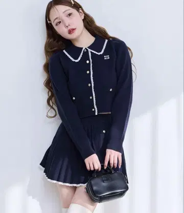 NICE CLAUP 셋업 네이비