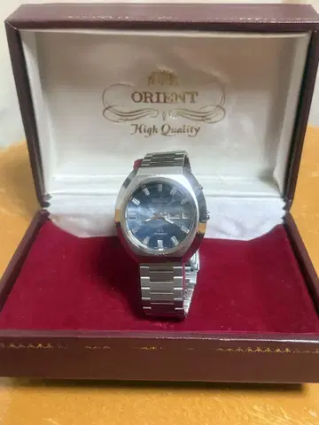 ORIENT 오토매틱 손목시계 블루