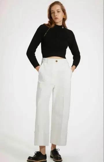 PATOU 파투 오가닉 코튼 데님 아이콘 팬츠