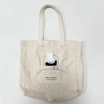 OLIVE des OLIVE miffy 미피 참이 달린 토트백