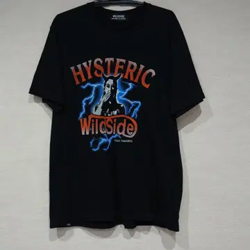 히스테릭 글래머 WILDSIDE 티셔츠 블랙