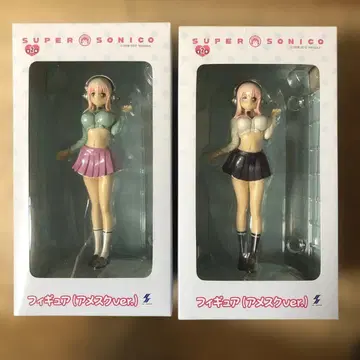 슈퍼 소니코 피규어 22cm 아메스쿠 ver. 2개 세트 컨디션 최상