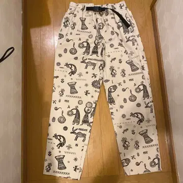 go slow caravan 호피 모티브 팬츠