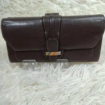 PAULSMITH 가죽 장지갑 W 후크 브라운