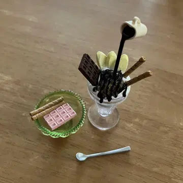 초콜릿 샵 big 초콜릿 파르페 이치고 쁘띠 샘플
