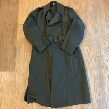 50년대 USMC US 마린 코프 나일론 트렌치코트