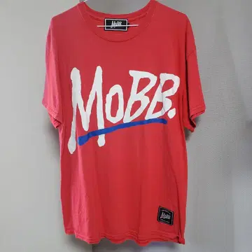 MOBB 티셔츠 L 사이즈 레드