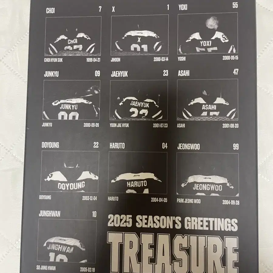 treasure シーグリ　2025 セットD TREASURE - [2025 SEASON'S GREETINGS] – kpopalbums.com