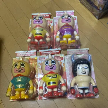 빵슨 웍스 근육맨 DX 소프트 비닐 피규어 5개 세트 버팔로맨