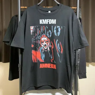 KMFDM 티셔츠 80년대 90년대 인더스트리얼 메탈 락