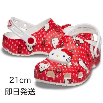 HELLO KITTY RED CLASSIC CLOG 210576-90H