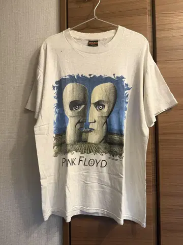 빈티지 90년대 핑크 플로이드 티셔츠