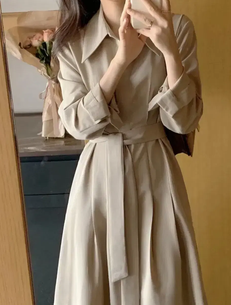 Purrfit Olivia Trench Onepiece Beige