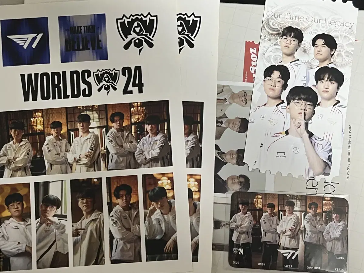 23 T1 Worlds Poca Sticker Ticket