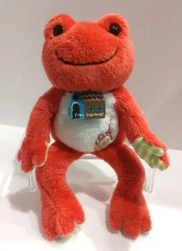 개구리 피클스 봉제 인형 빈 인형 아이엠홈 레드 빨간색 1994