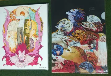 DEATH NOTE 캔버스 아트 B 클리어 파일 세트