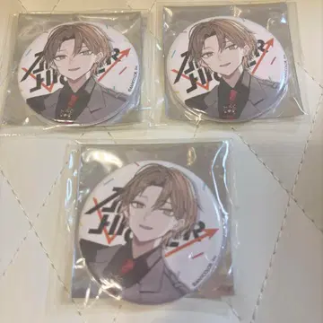 니지산지 가가미 하야토 Aim Higher 캔뱃지 3개 세트