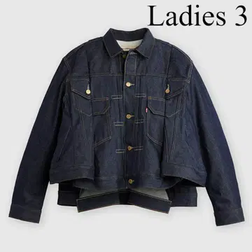 3 SACAI x Levi's 여성용 데님 자켓 사카이