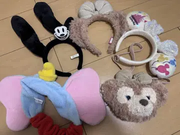 디즈니 머리띠 헤어밴드 5개 세트