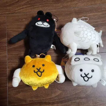 냥코 대전쟁 마스코트 세트