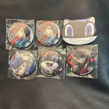 PERSONA5 캔뱃지 6개 세트
