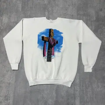 80년대 USA제 jesus 기독교 십자가 트레이닝복 빈티지