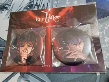 Fate zero 10주년 캔뱃지 겐페이 키레이 에미야 키리츠