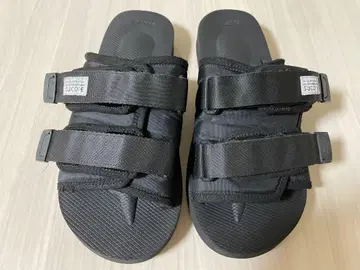 SUICOKE 스이코크 MOTO-VS US8 26cm 블랙 Black