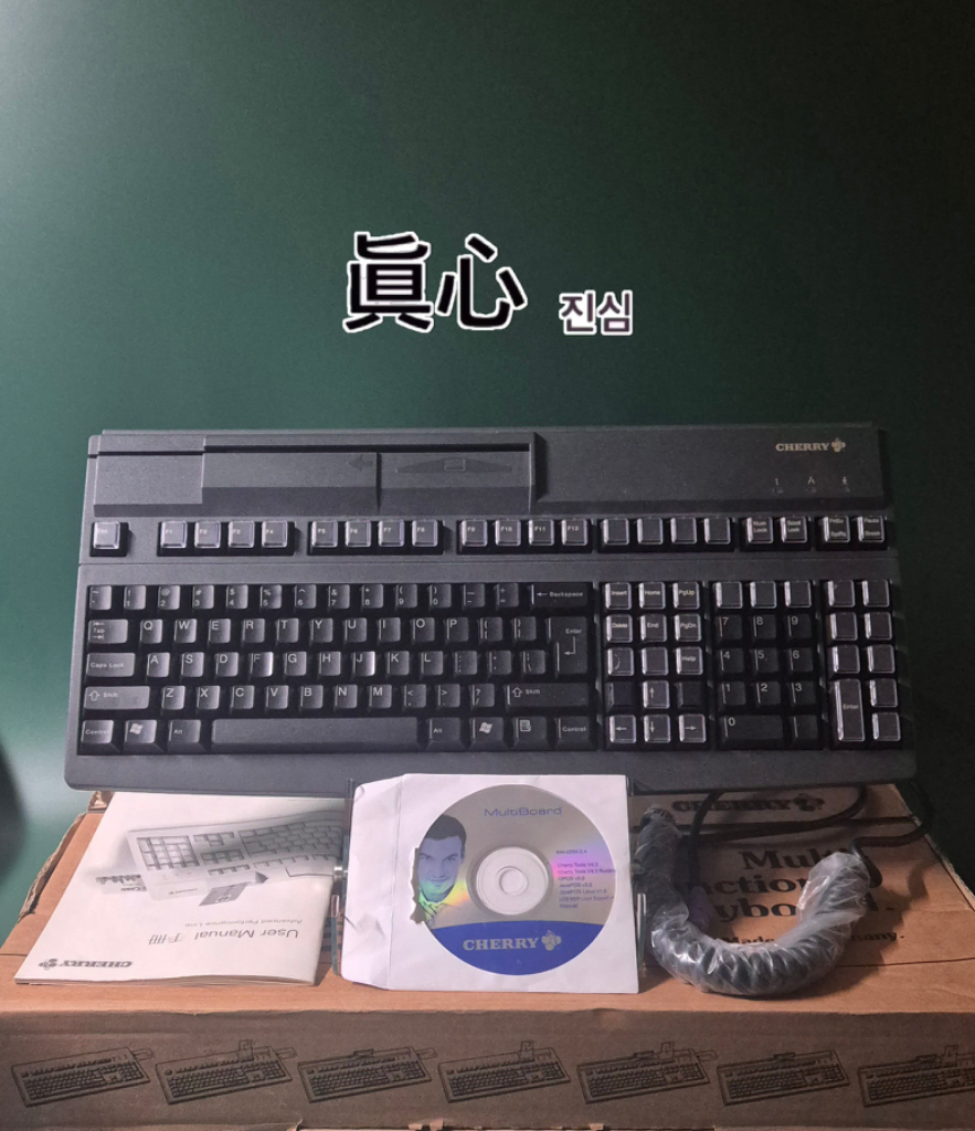 (*Discontinued) Cherry MX8000 Old Vintage Brown Axis Keyboard, PS/2 Type