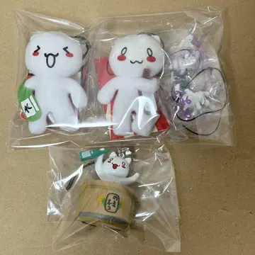 노마네코 봉제인형 스트랩 8개 세트