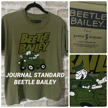 BEETLE BAILEY JOURNAL STANDARD 남성용 L 티셔츠