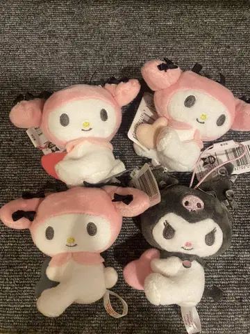 마이멜로디 봉제 인형 4종 세트