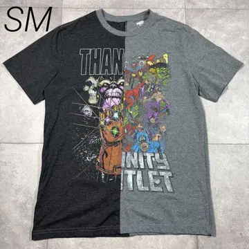 레어 마블 MARVEL 슈퍼 빌런 캐릭터 티셔츠 SM