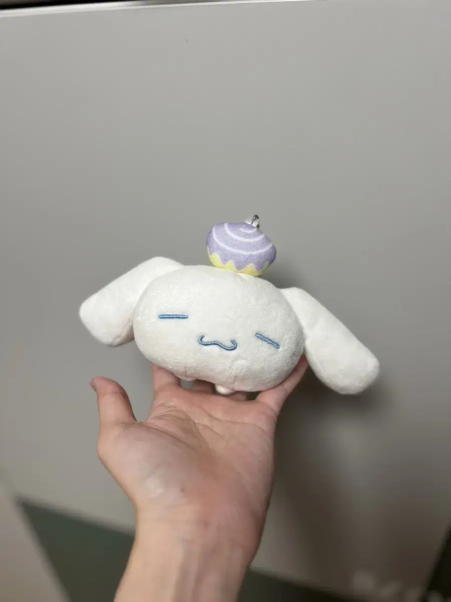 시나모롤 인형 고전 키링 마코