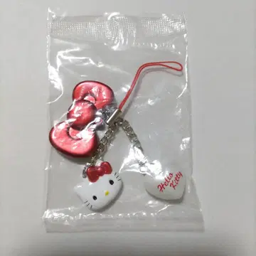 헬로키티 리본 하트 스트랩